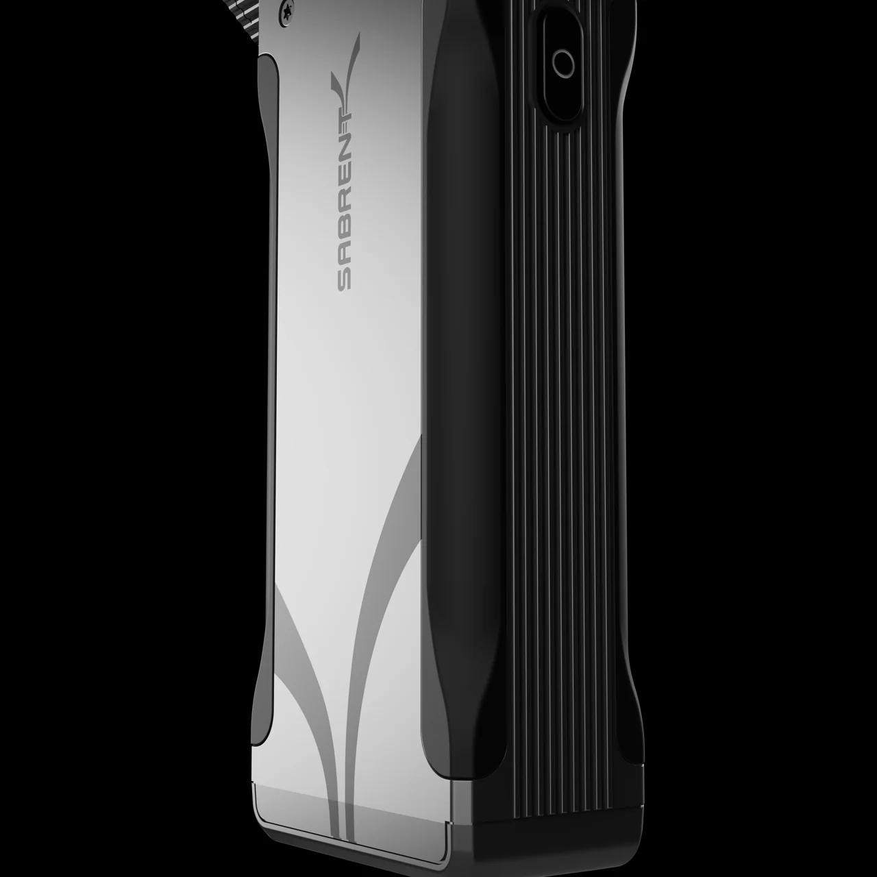 SABRENT grip face and charging end cap